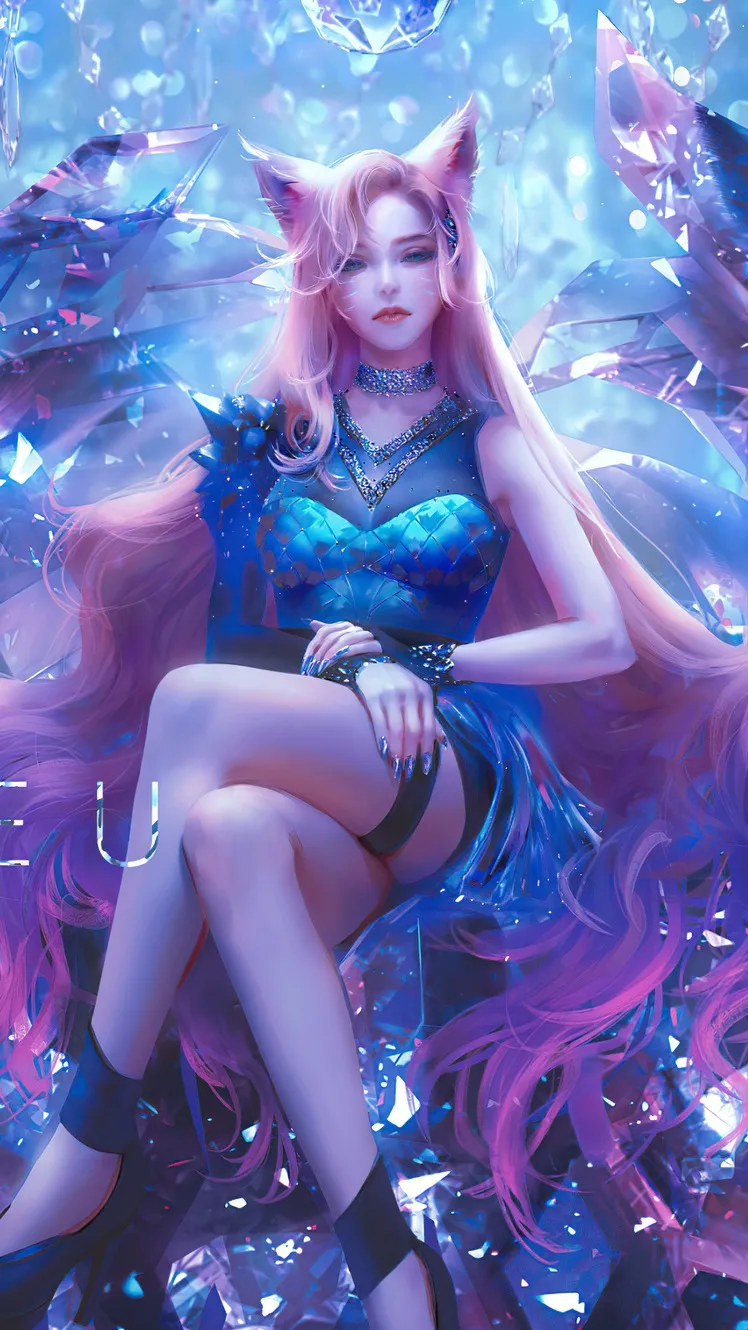 ai character: Ahri background