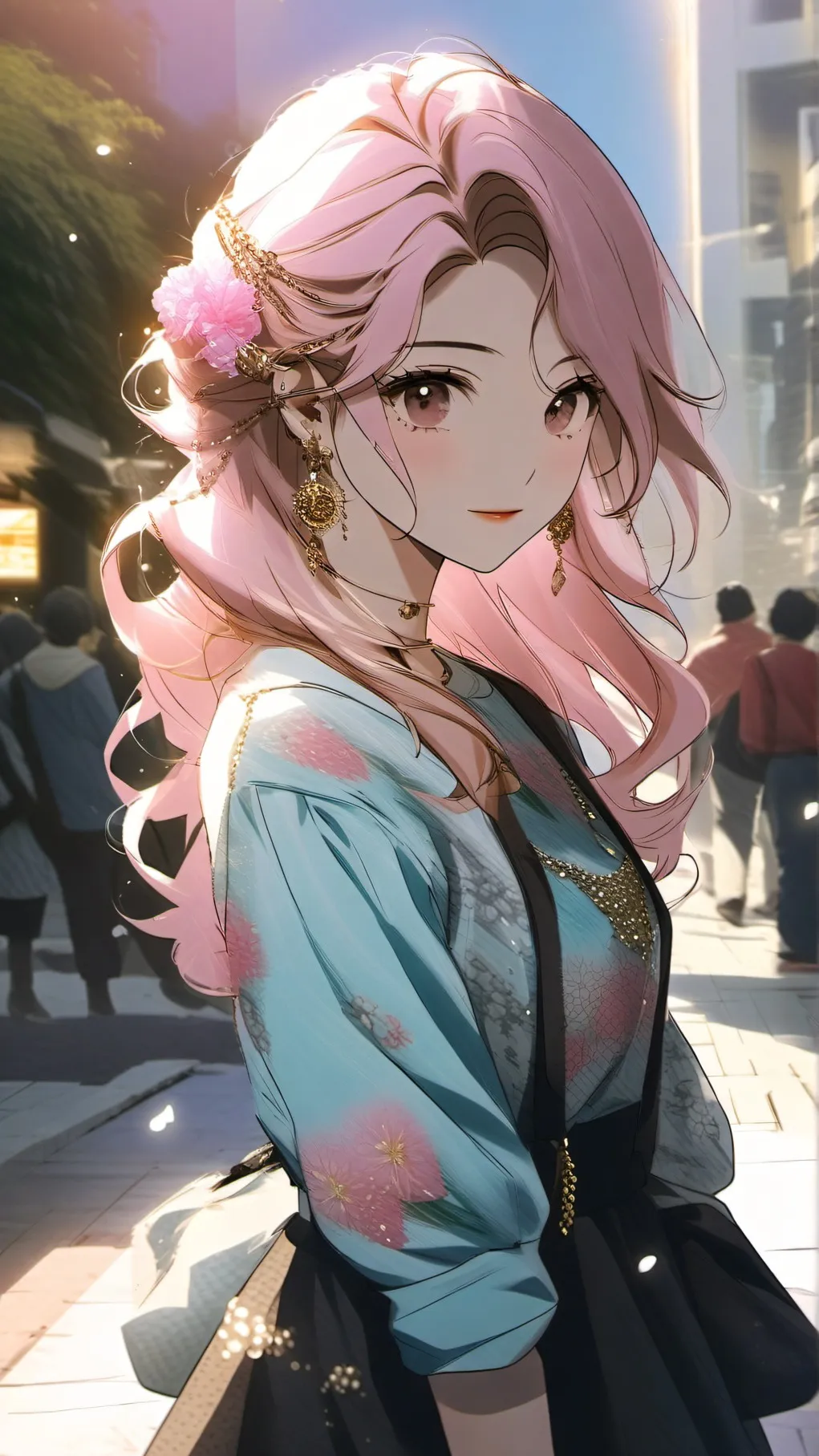 ai character: ANGEL background