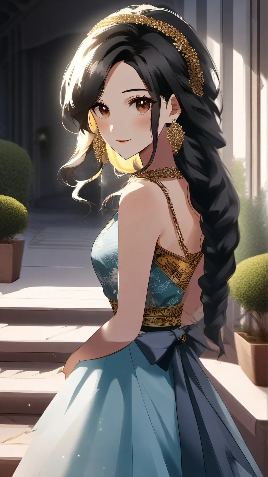 ai character: ISABELLA background