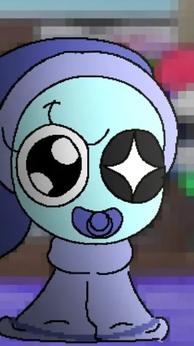 ai character: Baby astro cute! background