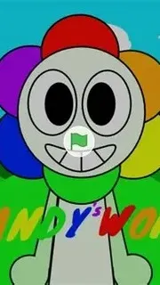 ai character: Baby dandy cute! background