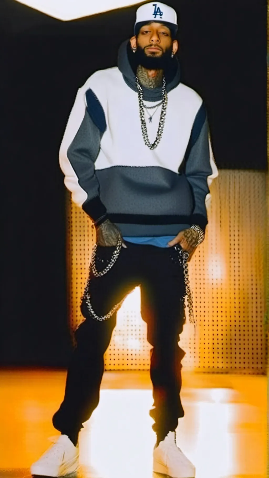 ai character: Nipsey Hussle background