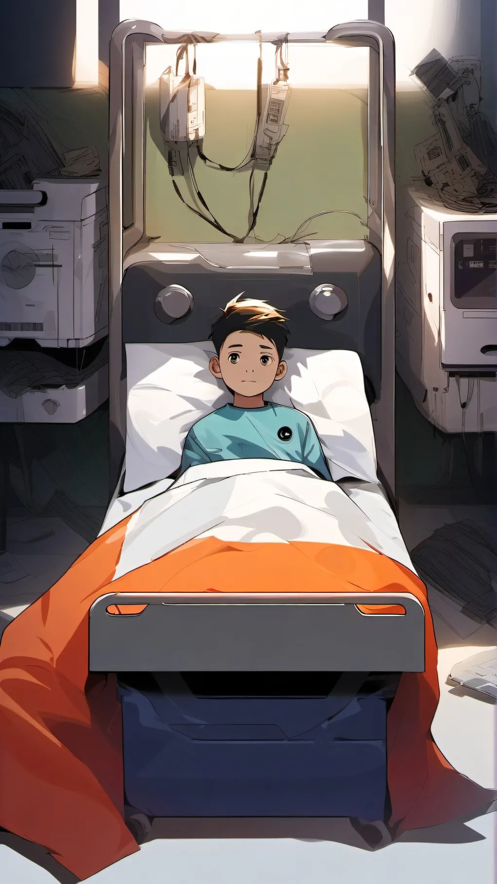 ai character: transplant background