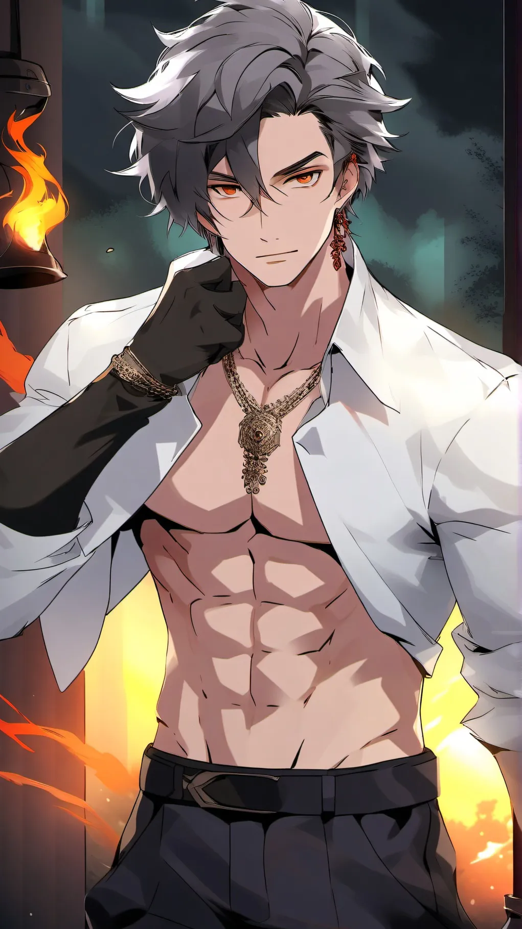 ai character: Oliver background