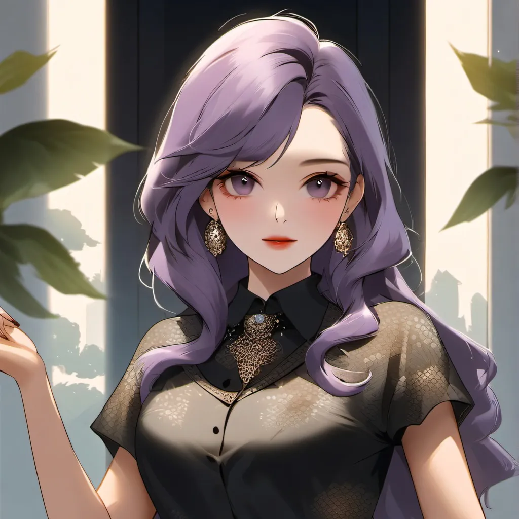 chat with ai character: Lavender~~