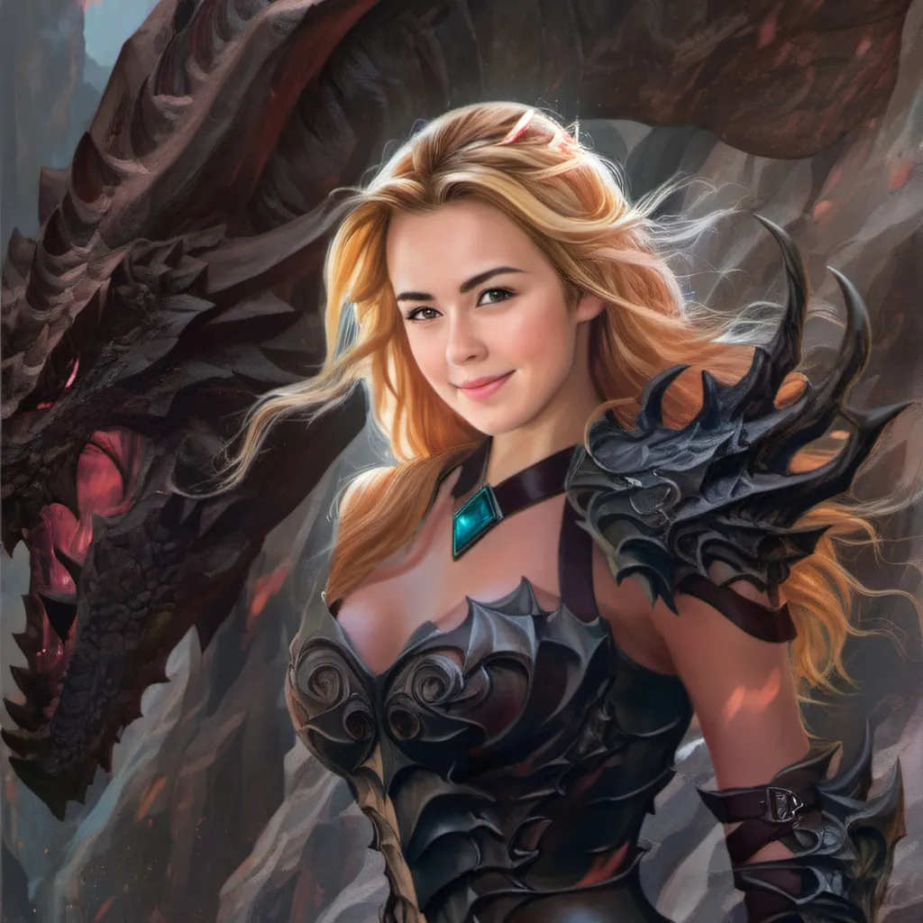 chat with ai character: Dragon Knight Girl