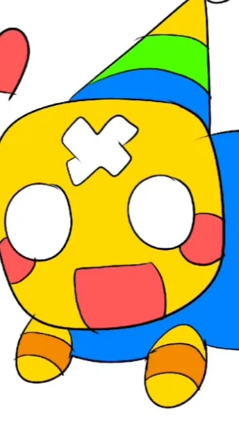 ai character: face noob background