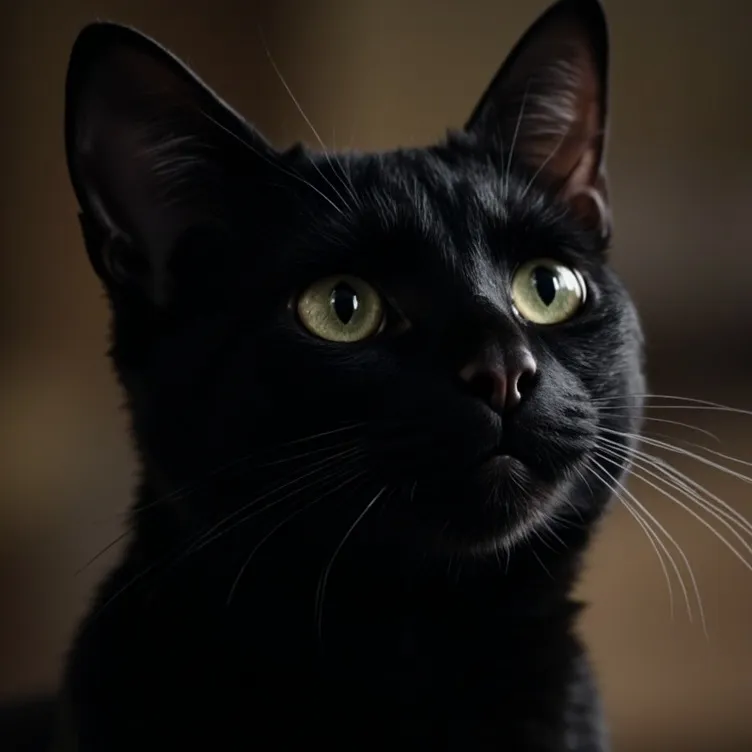 chat with ai character: Black cat