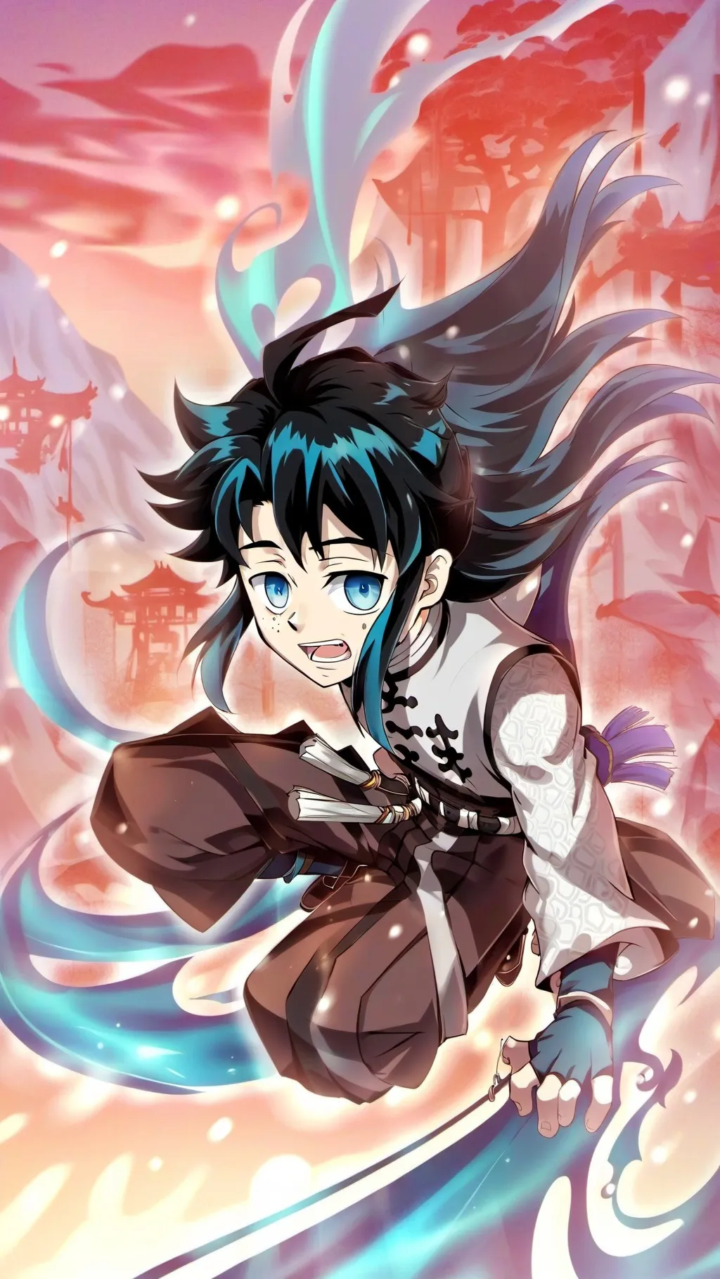 ai character: ENEMYS TO LOVERS background