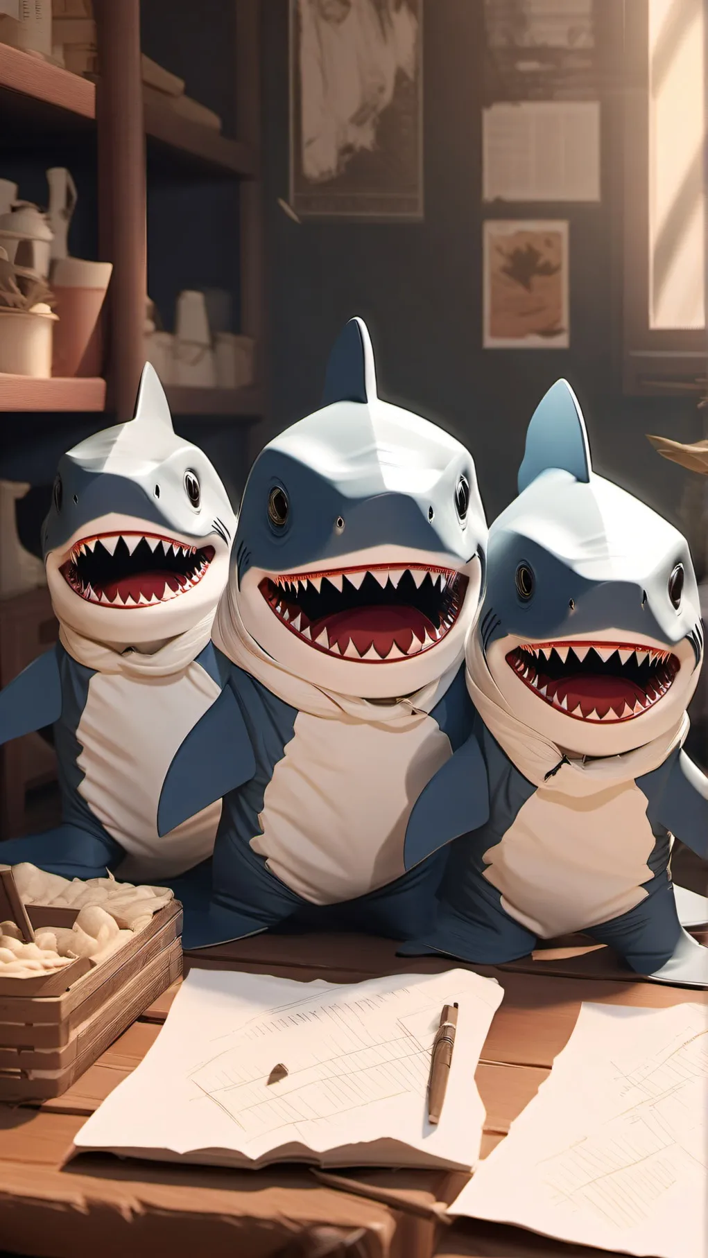 ai character: Los Trlalalitos background