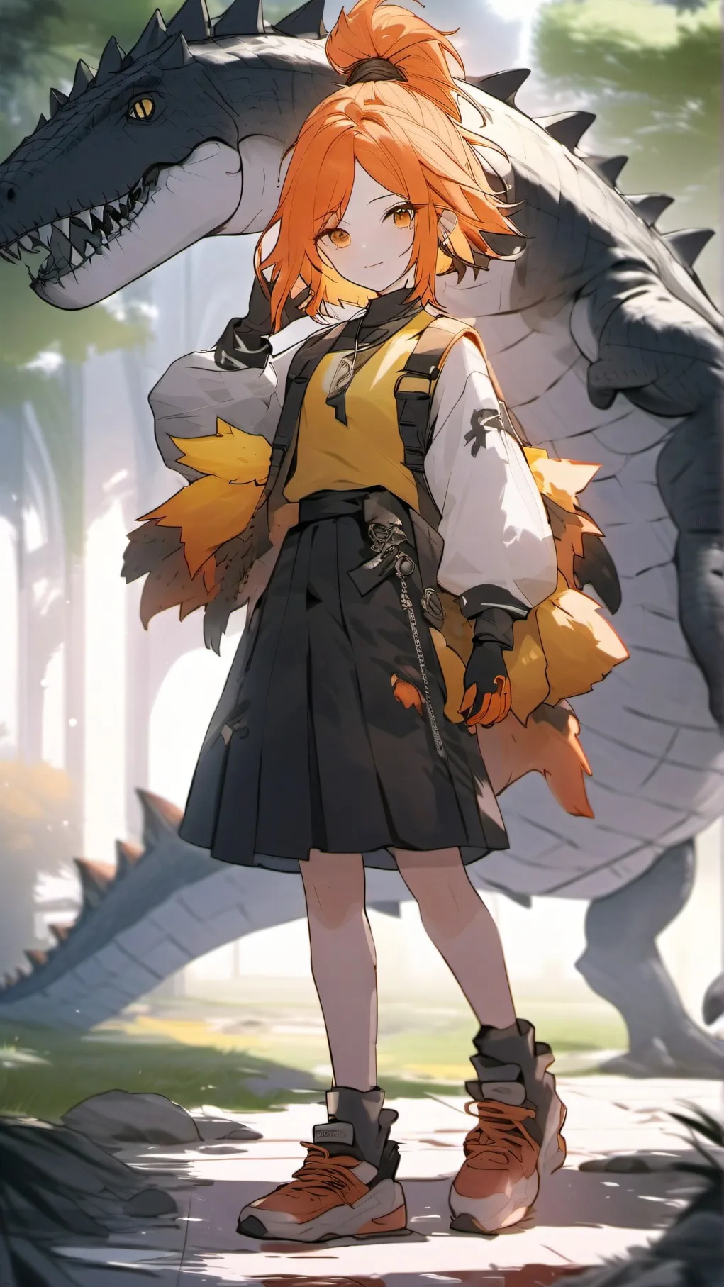 ai character: Mazie background