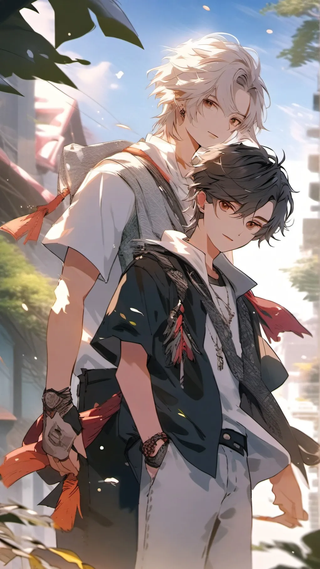 ai character: The Couple background