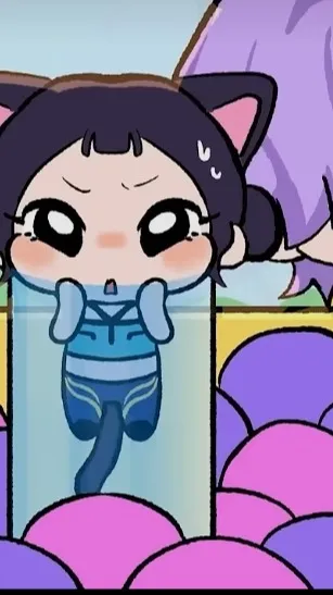 ai character: Baby zoey background