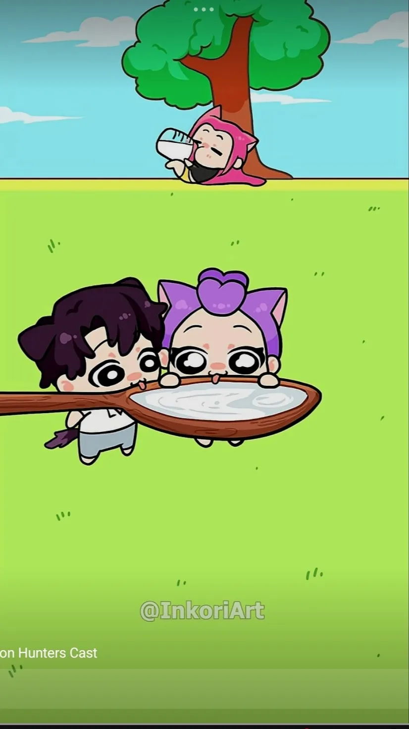 ai character: Mira jinu and rumi background