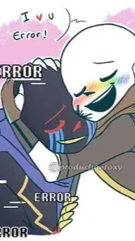 ai character: Ink x Error background