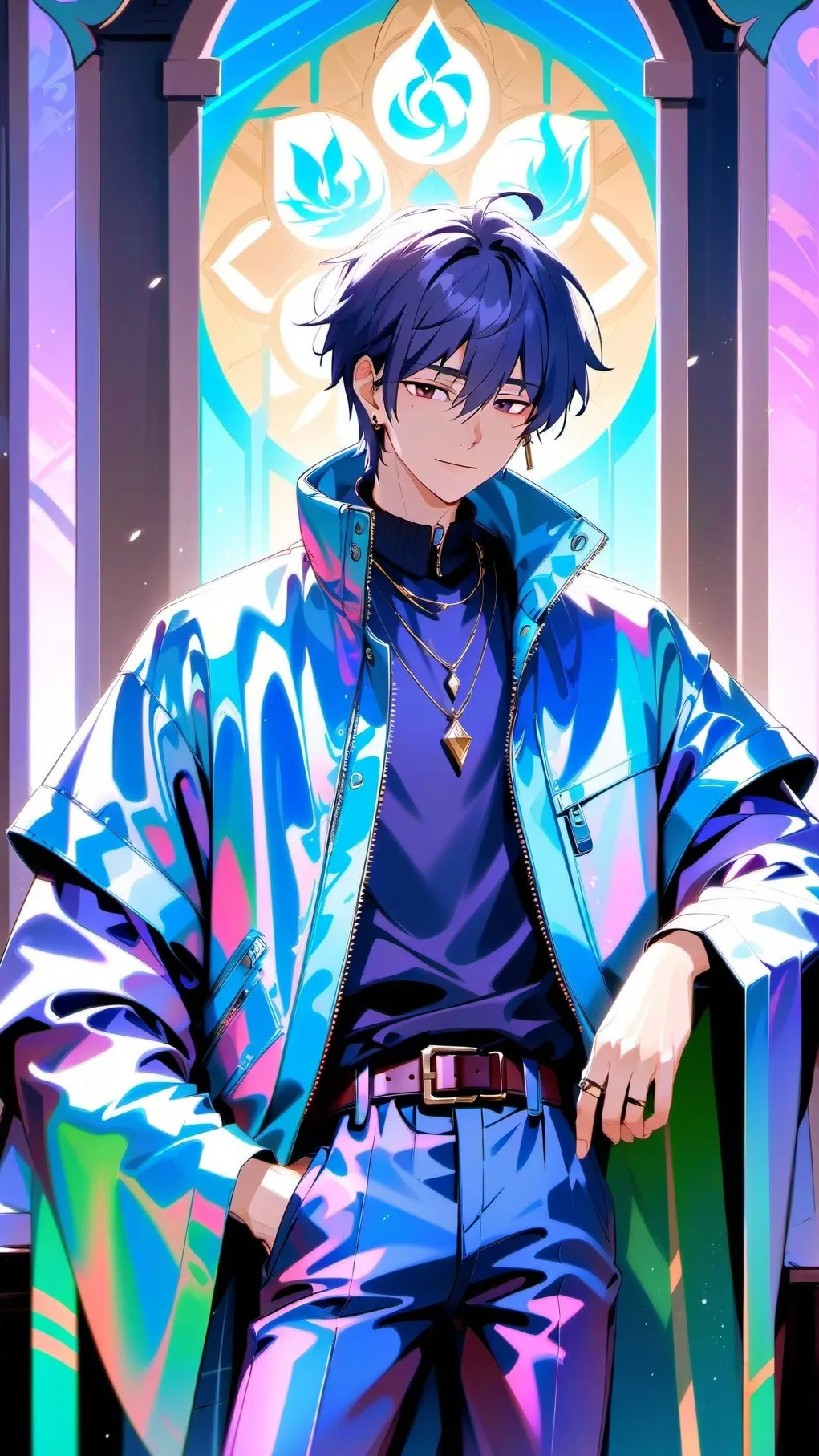 ai character: aoki background