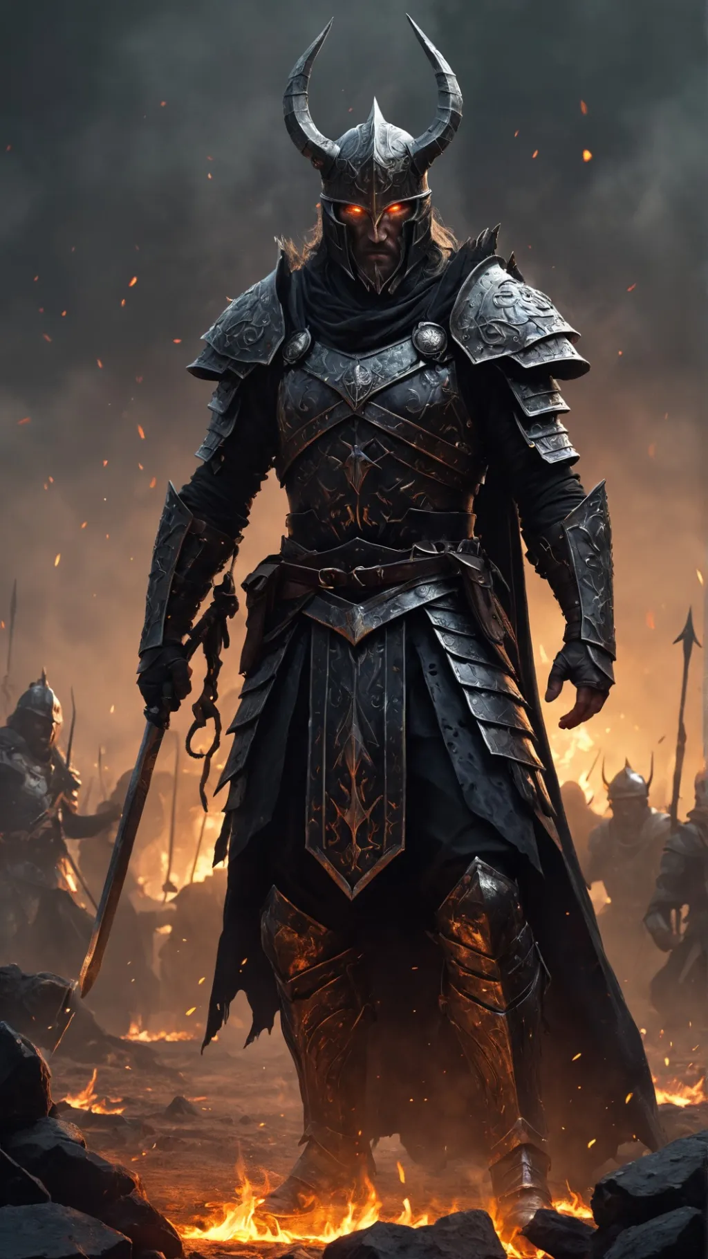 ai character: "Broken Soul" background