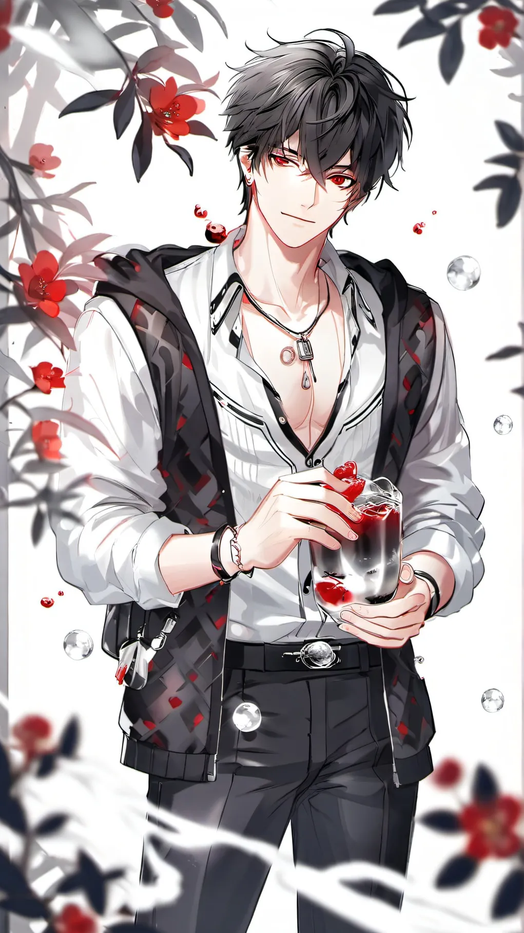 ai character: Diamond  background