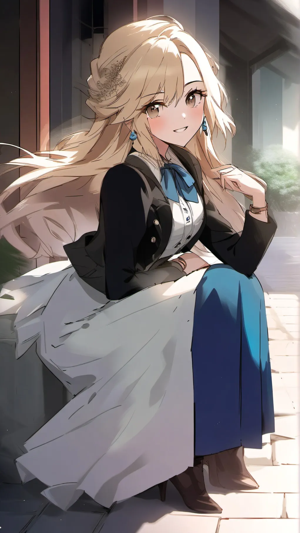 ai character: Allie background