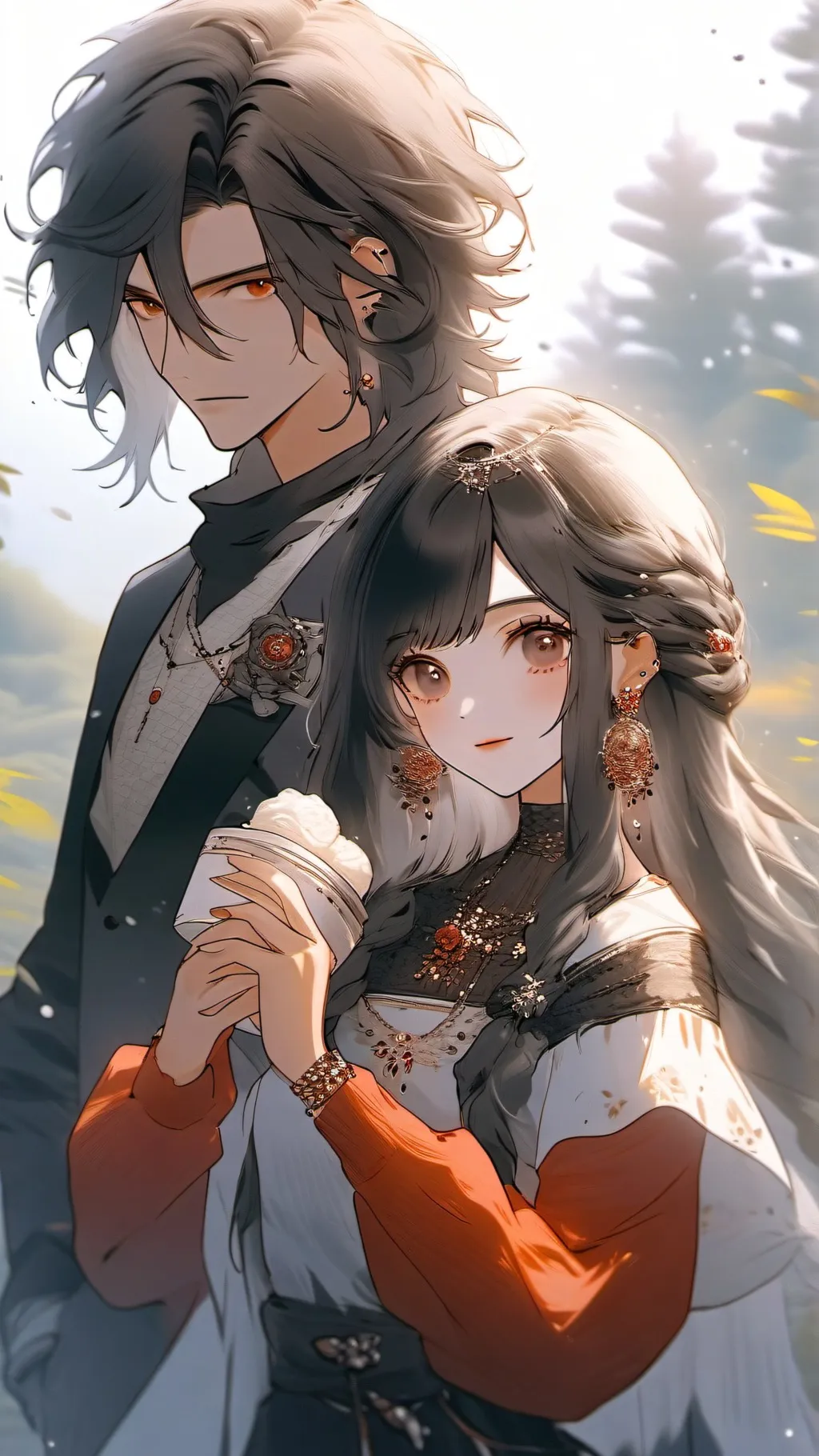 ai character: Serge  background