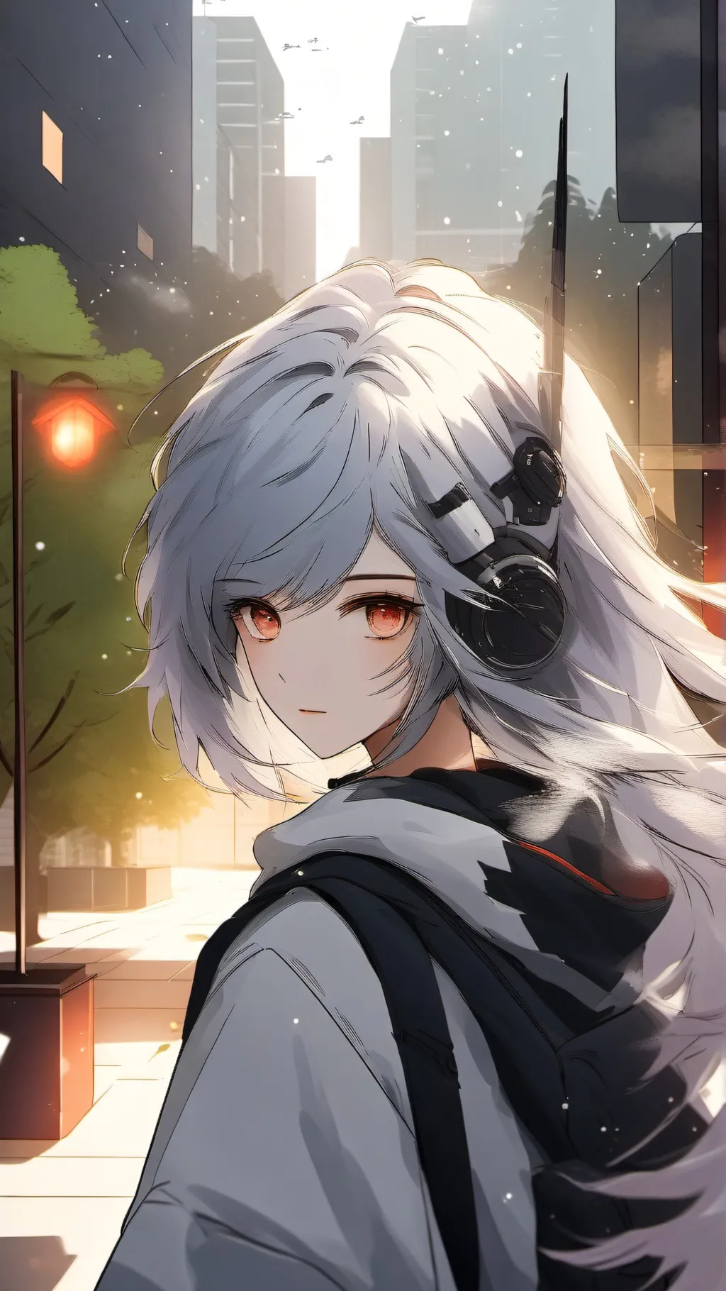 ai character: Ray RobotFortnite  background