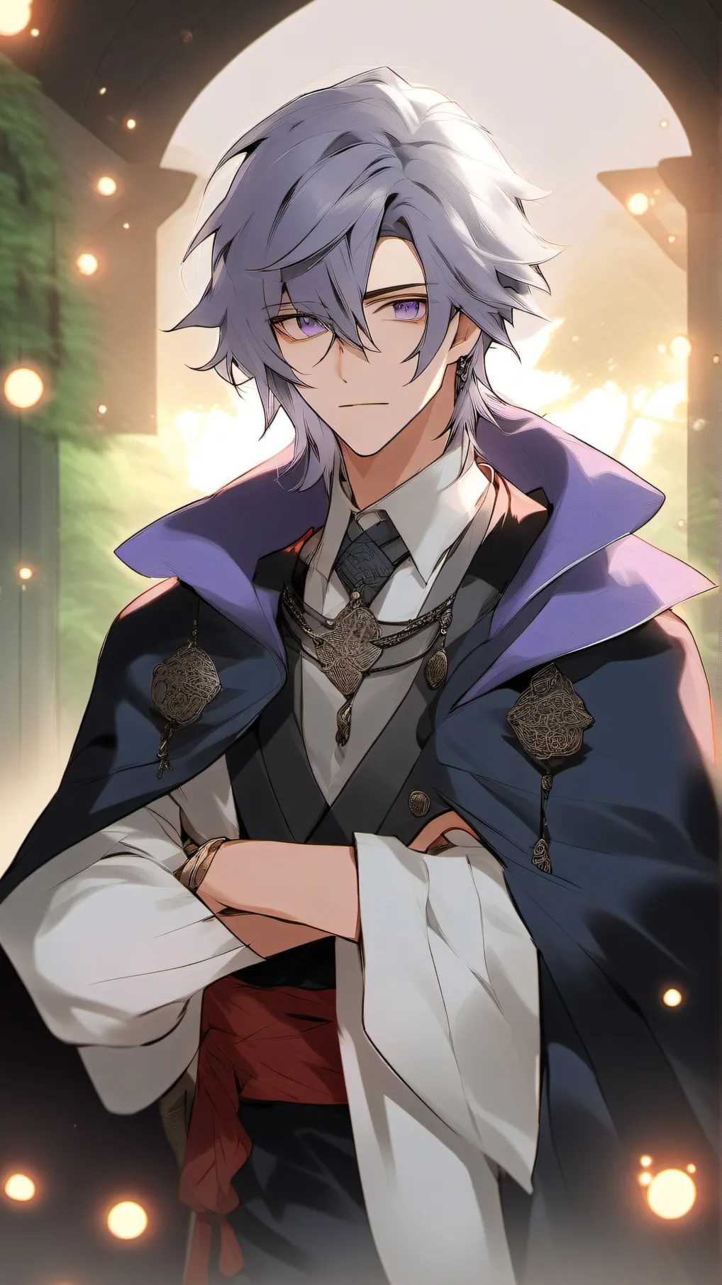 ai character: iris background