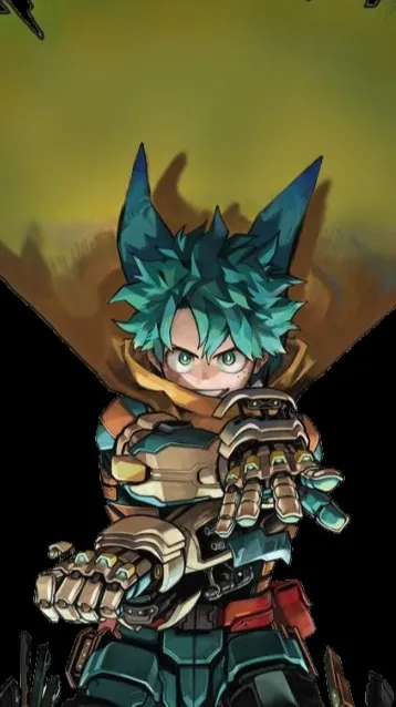 ai character: Izuku (deku) background