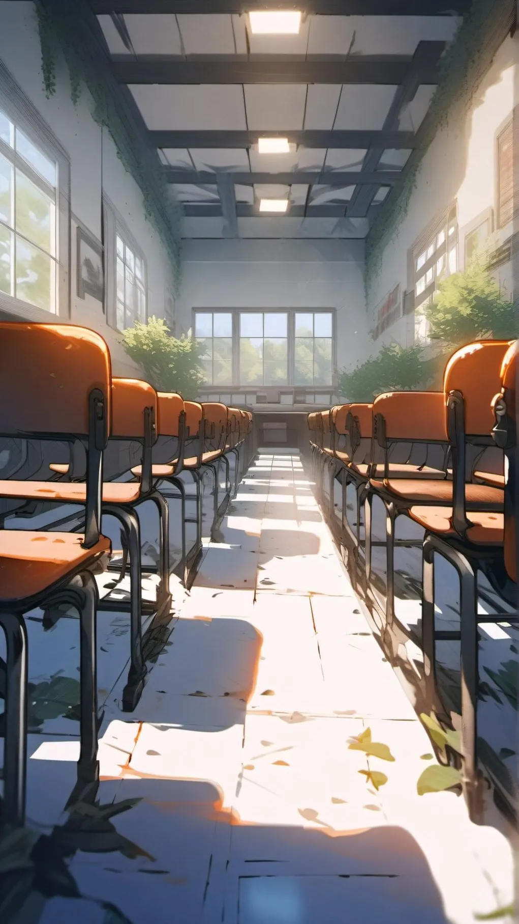 ai character: Classroom 780 background
