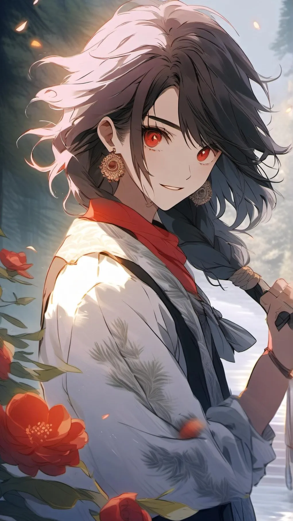 ai character: Crazy girlfriend background