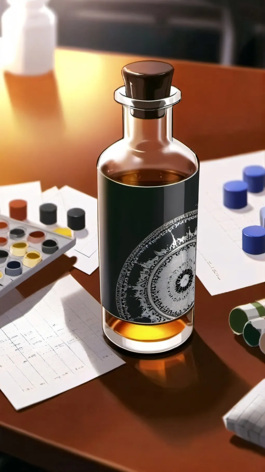 ai character: Vial background