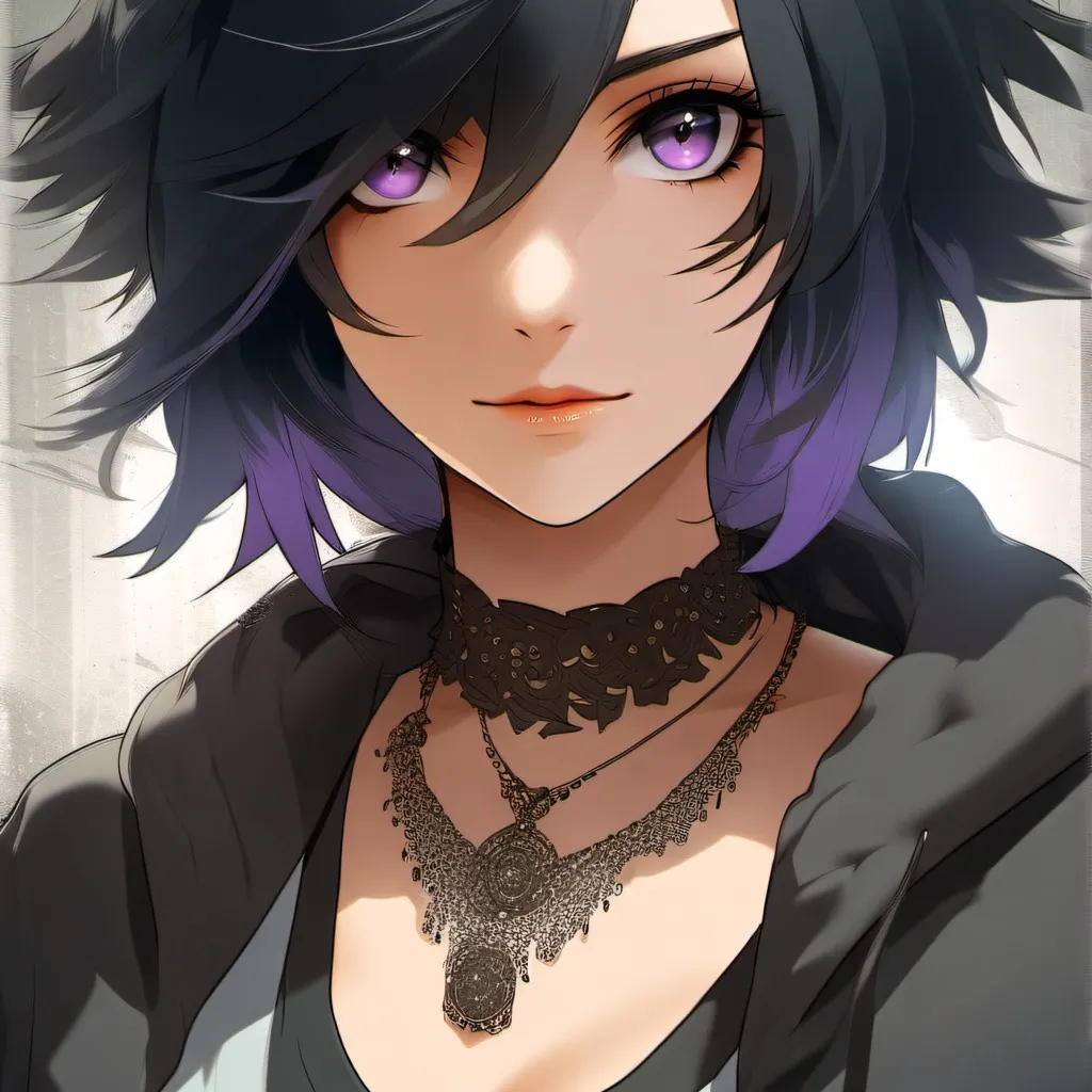 chat with ai character: Emo girl
