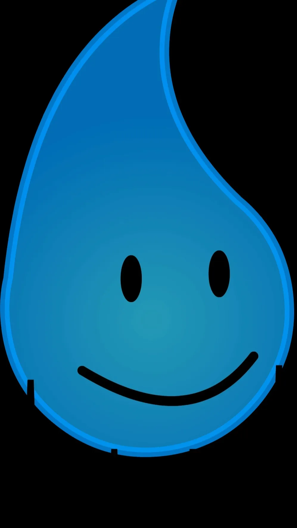 ai character: teardrop  background