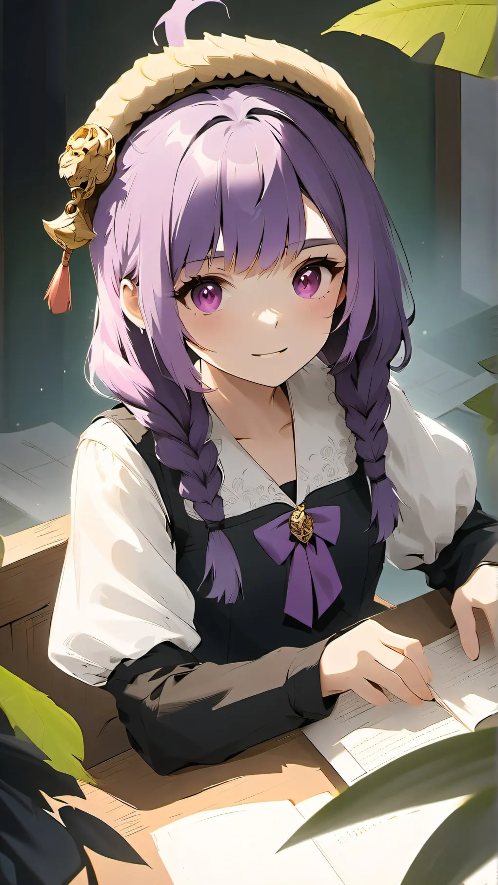 ai character: Kpop demon Hunters background