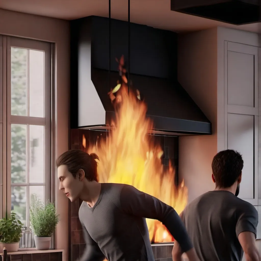 chat with ai character: Kitchen chaos 