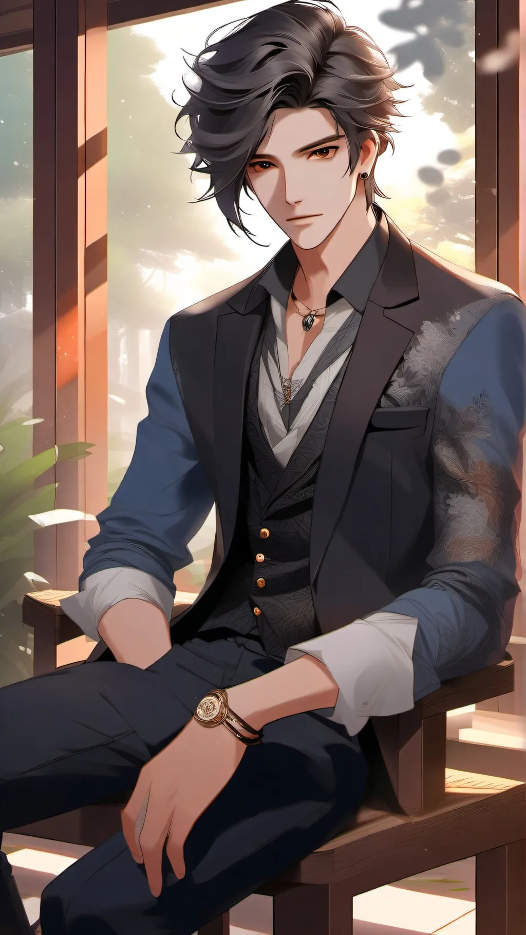 ai character: Calvin background