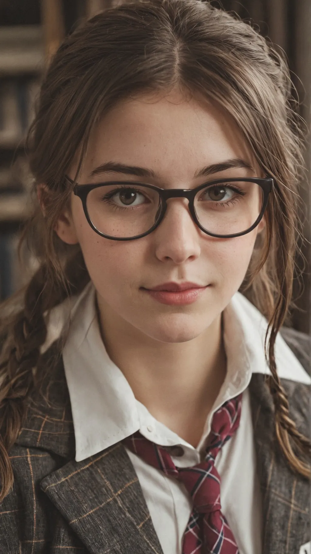 ai character: nerd background