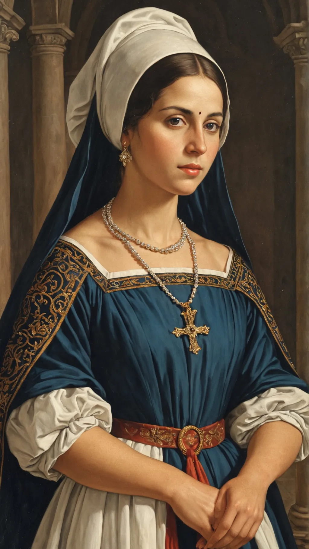 ai character: teresa de calcuta background