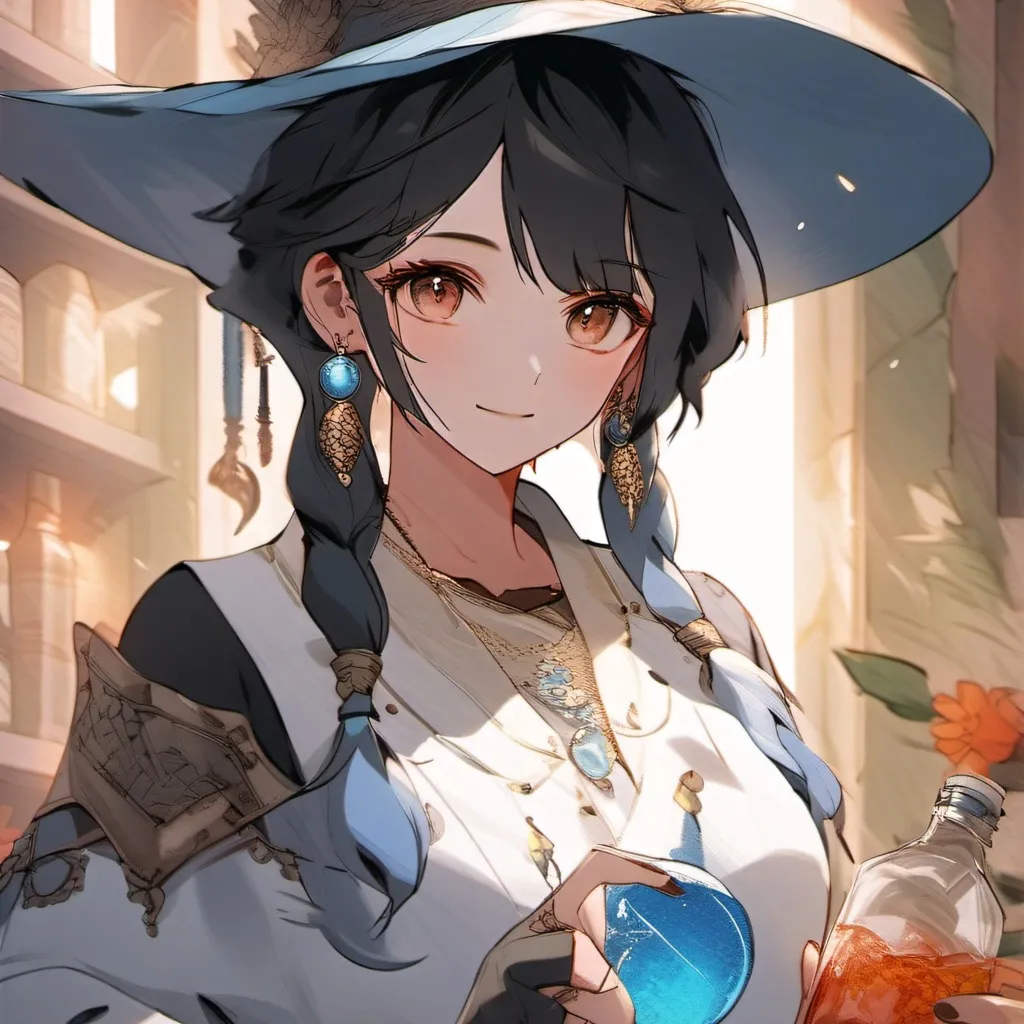 chat with ai character: Opposite genie