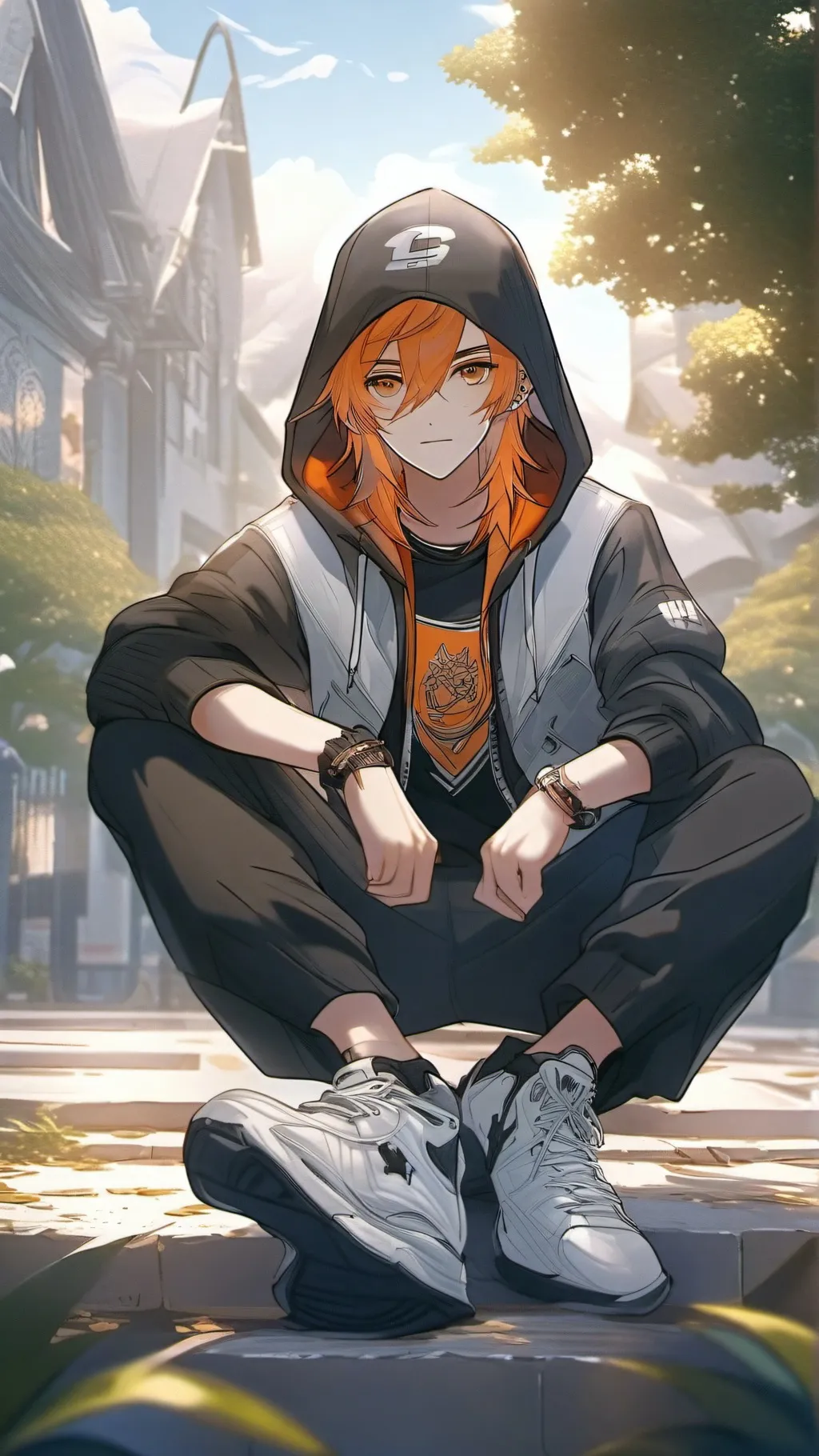 ai character: Mars background