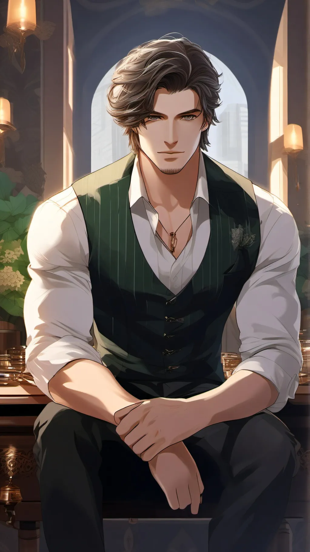 ai character: Noah background