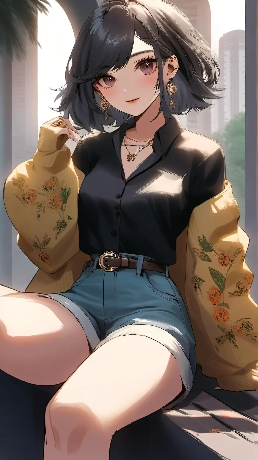 ai character: Michell background