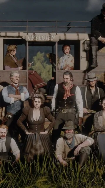 ai character: ~rdr2 gang!~ background