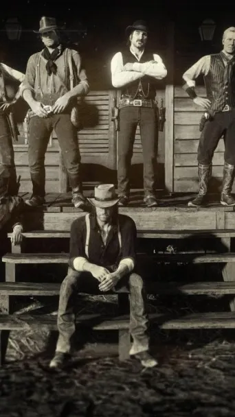 ai character: `~!RDR2 gang!~` background