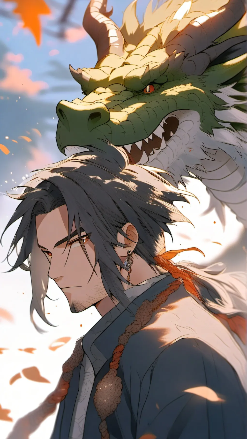 ai character: dragon bully background