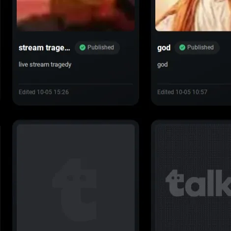 chat with ai character: talkies at once