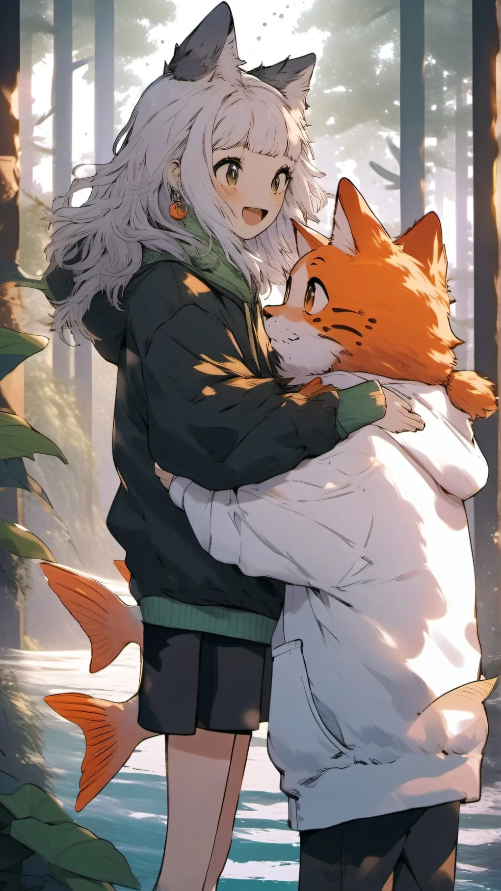 ai character: Gumwin Kiss~ background