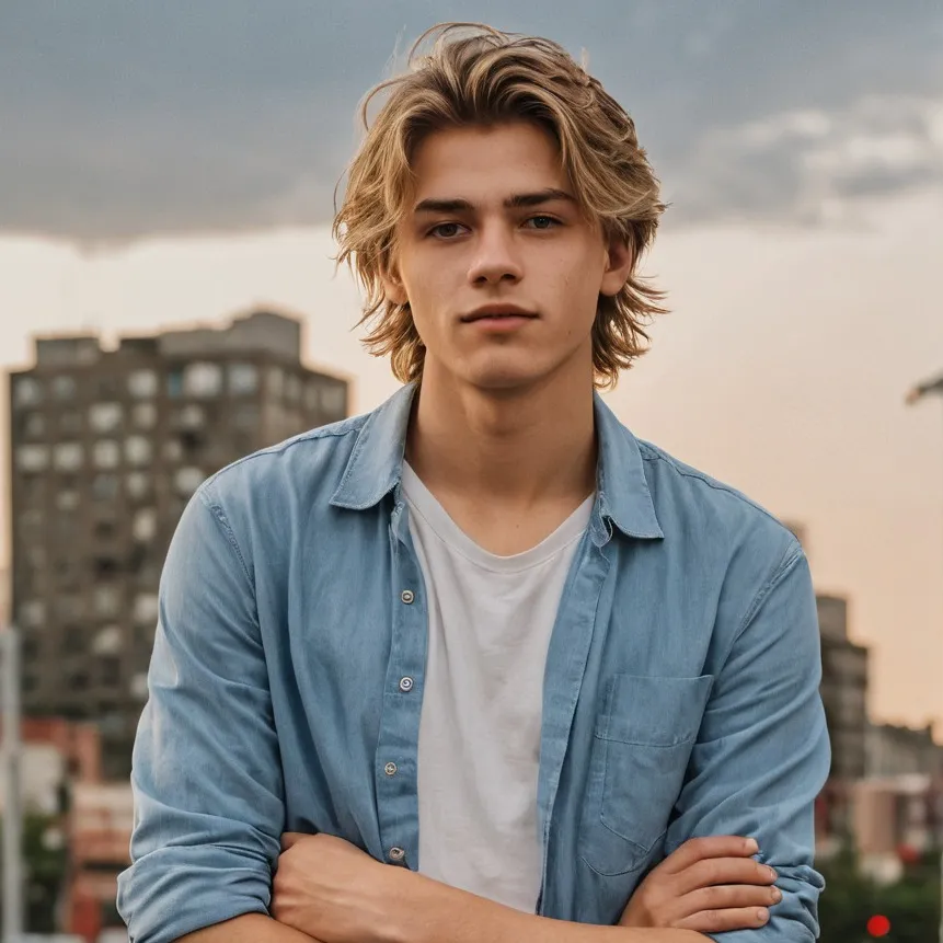 chat with ai character: Justin 