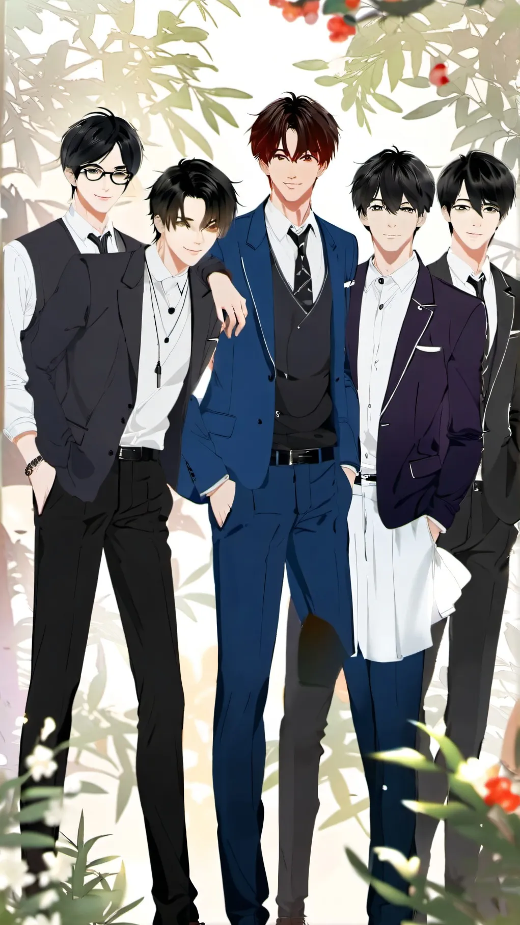 ai character: Older Brothers  background