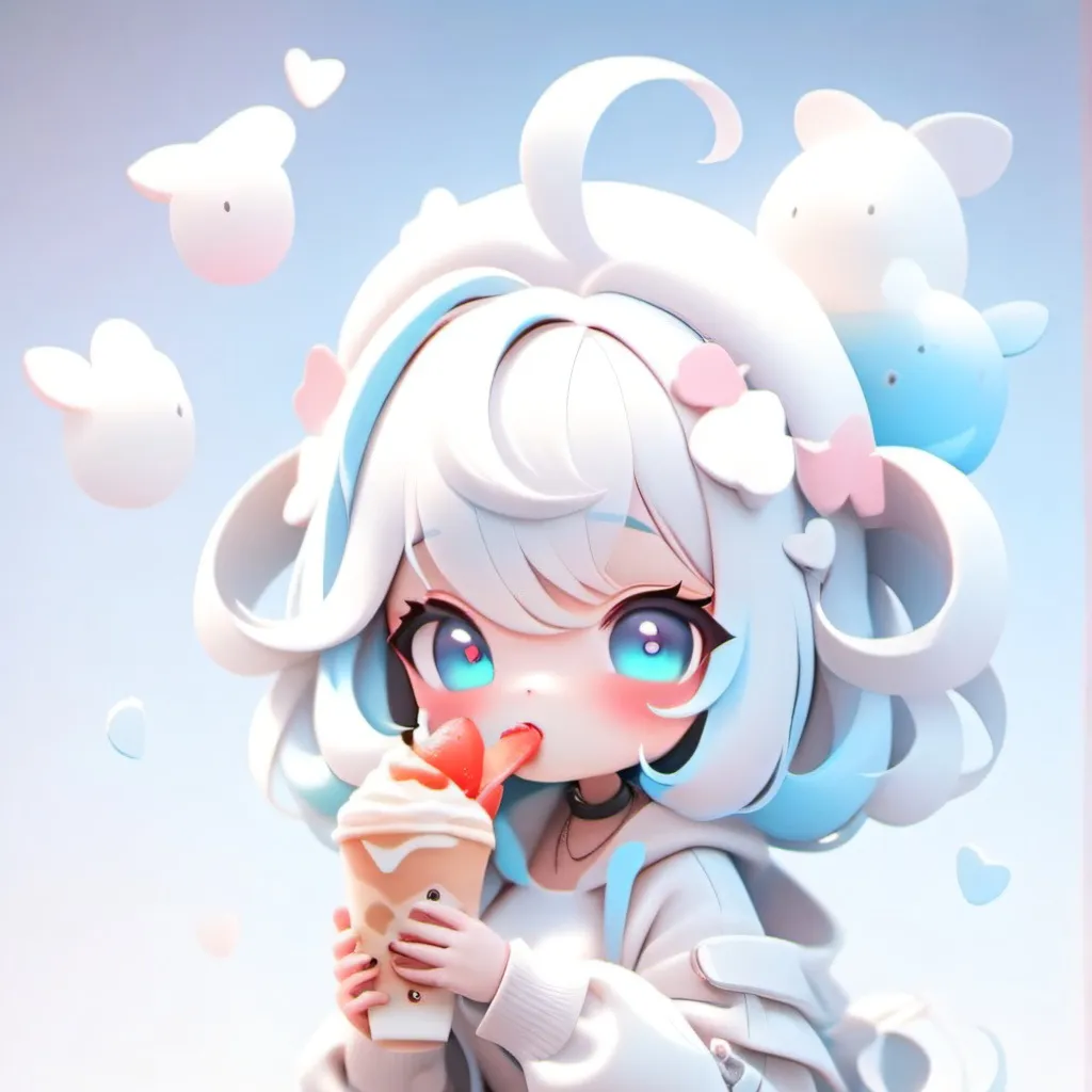 chat with ai character: Eating influencer