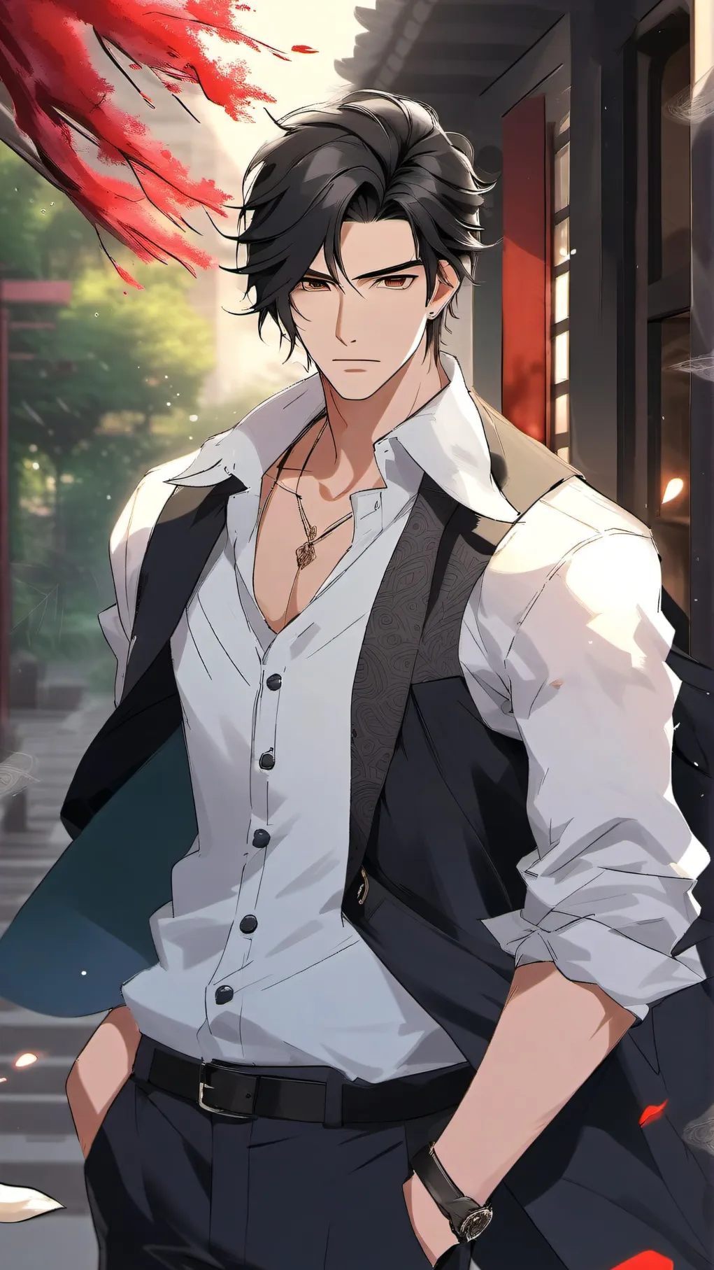 ai character: LIAM background